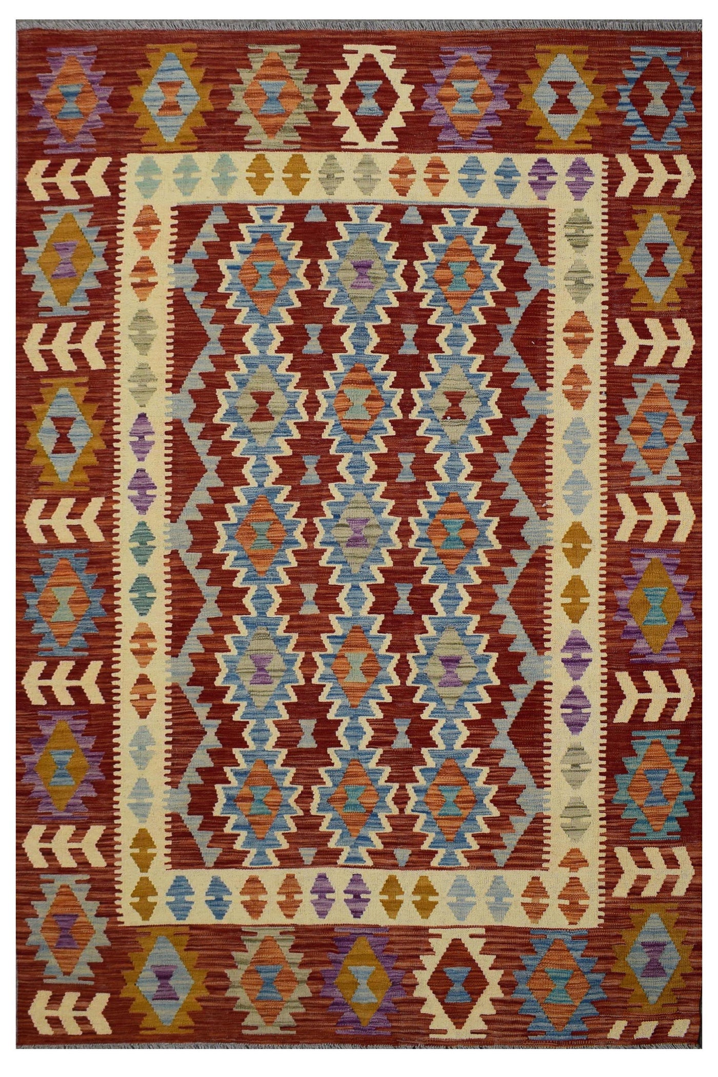 Kilim Afghan Rug – Sky Constellation