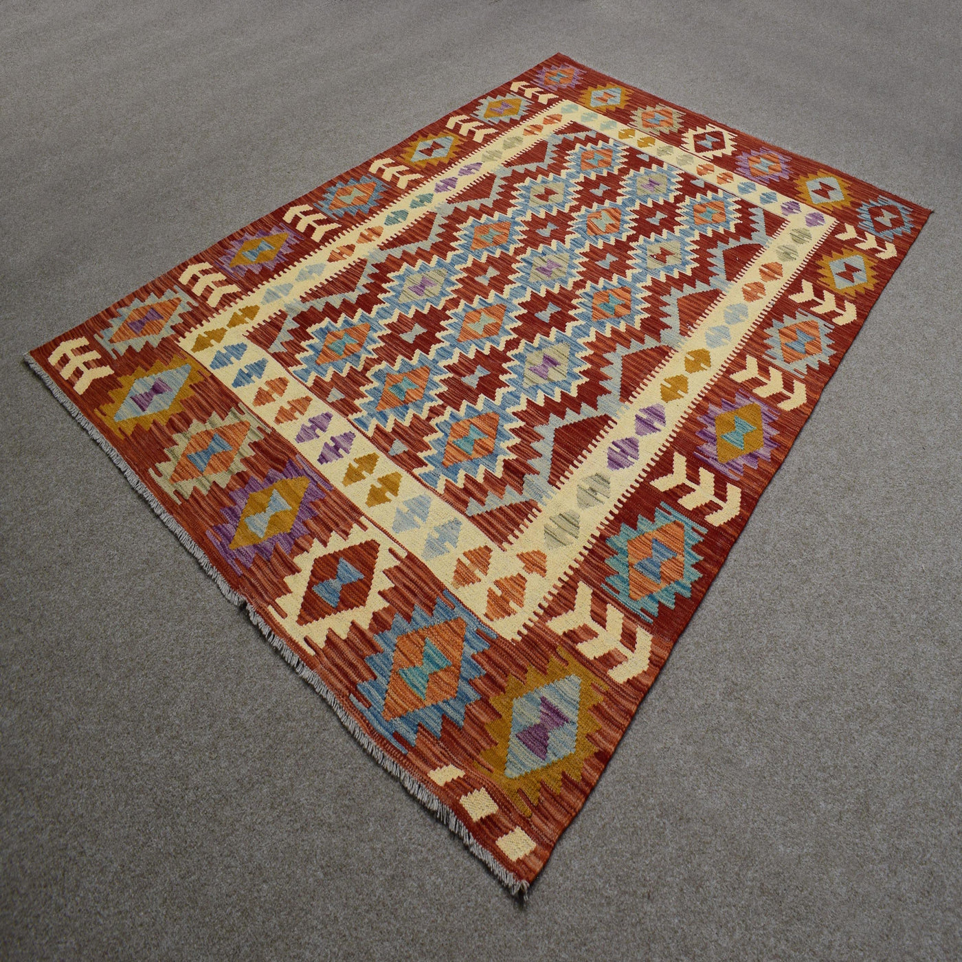 Kilim Afghan Rug – Sky Constellation