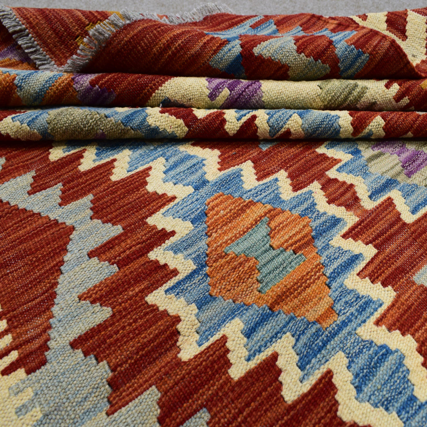 Kilim Afghan Rug – Sky Constellation