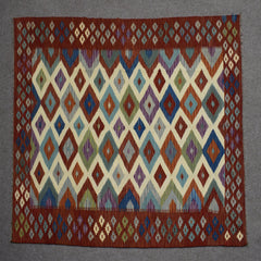 Hand-woven Afghan Kilim, 164 x 234 cm
