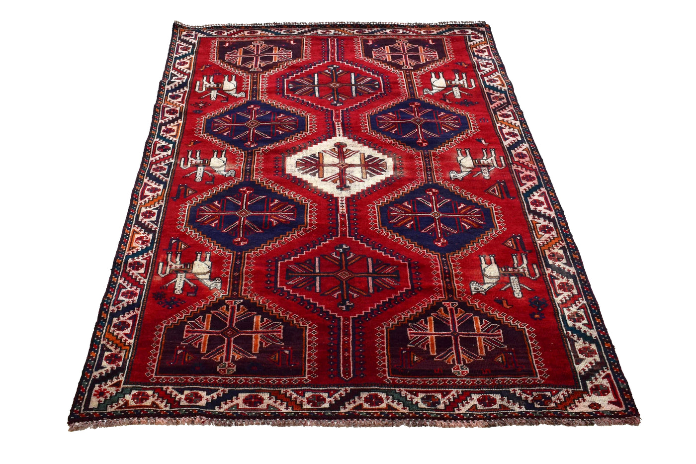 Shiraz Persian Rug, 157 x 238 cm
