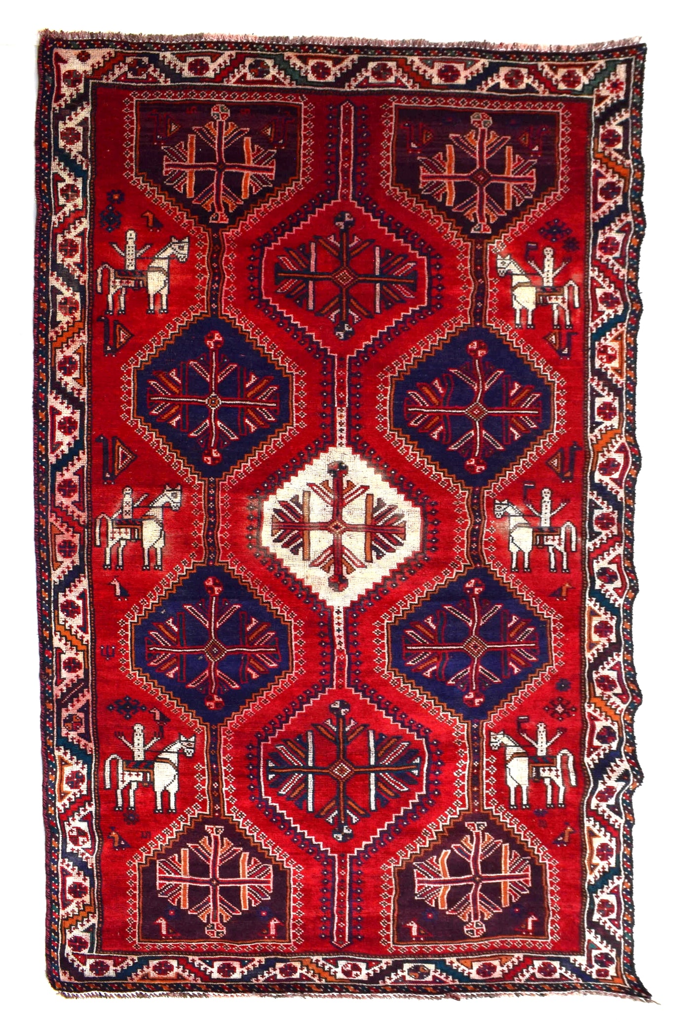 Shiraz Persian Rug, 157 x 238 cm