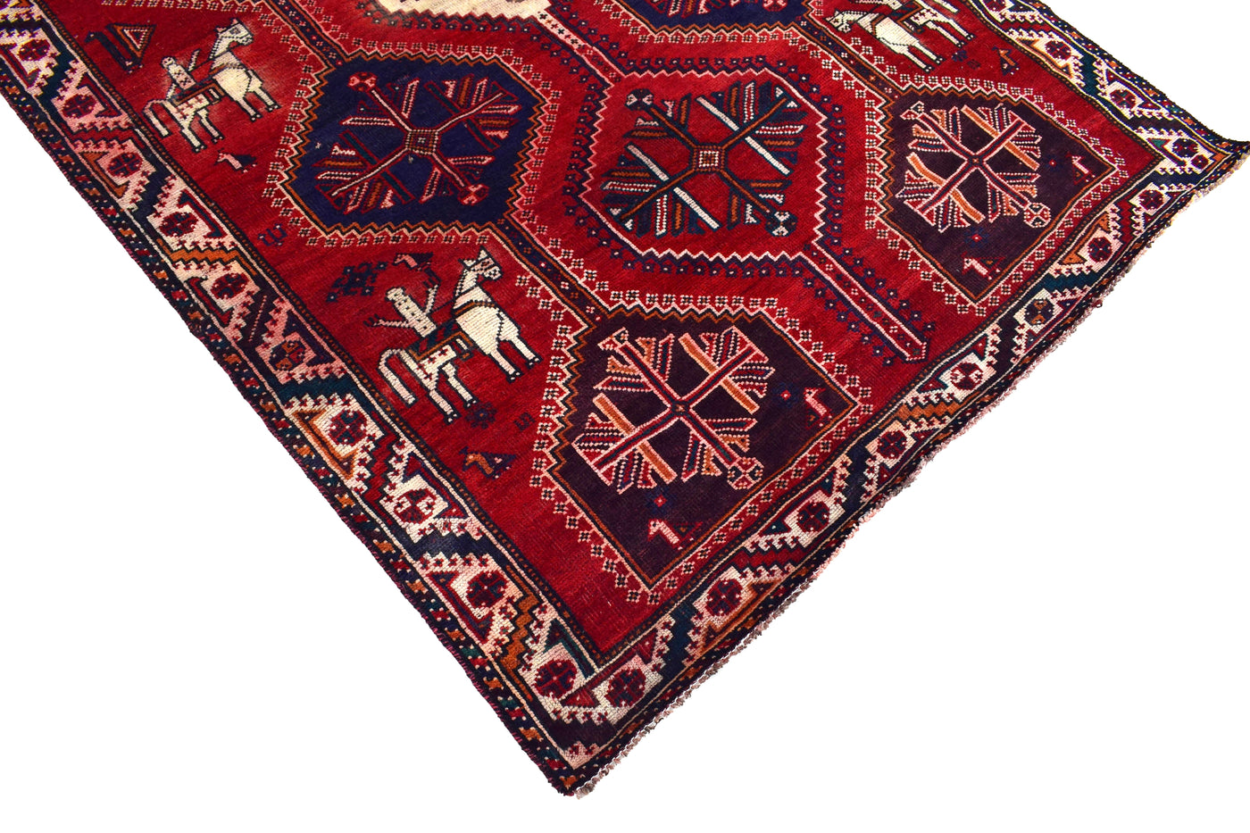 Shiraz Persian Rug, 157 x 238 cm