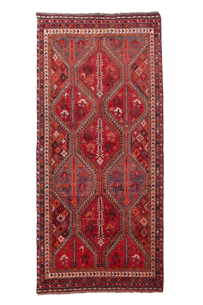 Shiraz Persian Rug, 148 x 274 cm