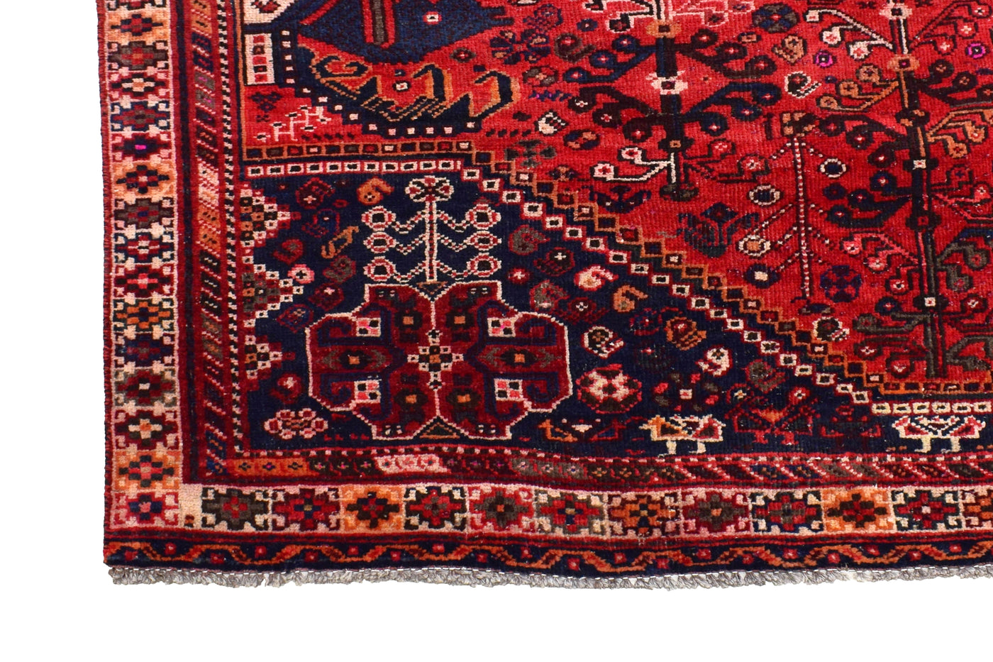 Vintage Shiraz Persian Rug – Coal Drift