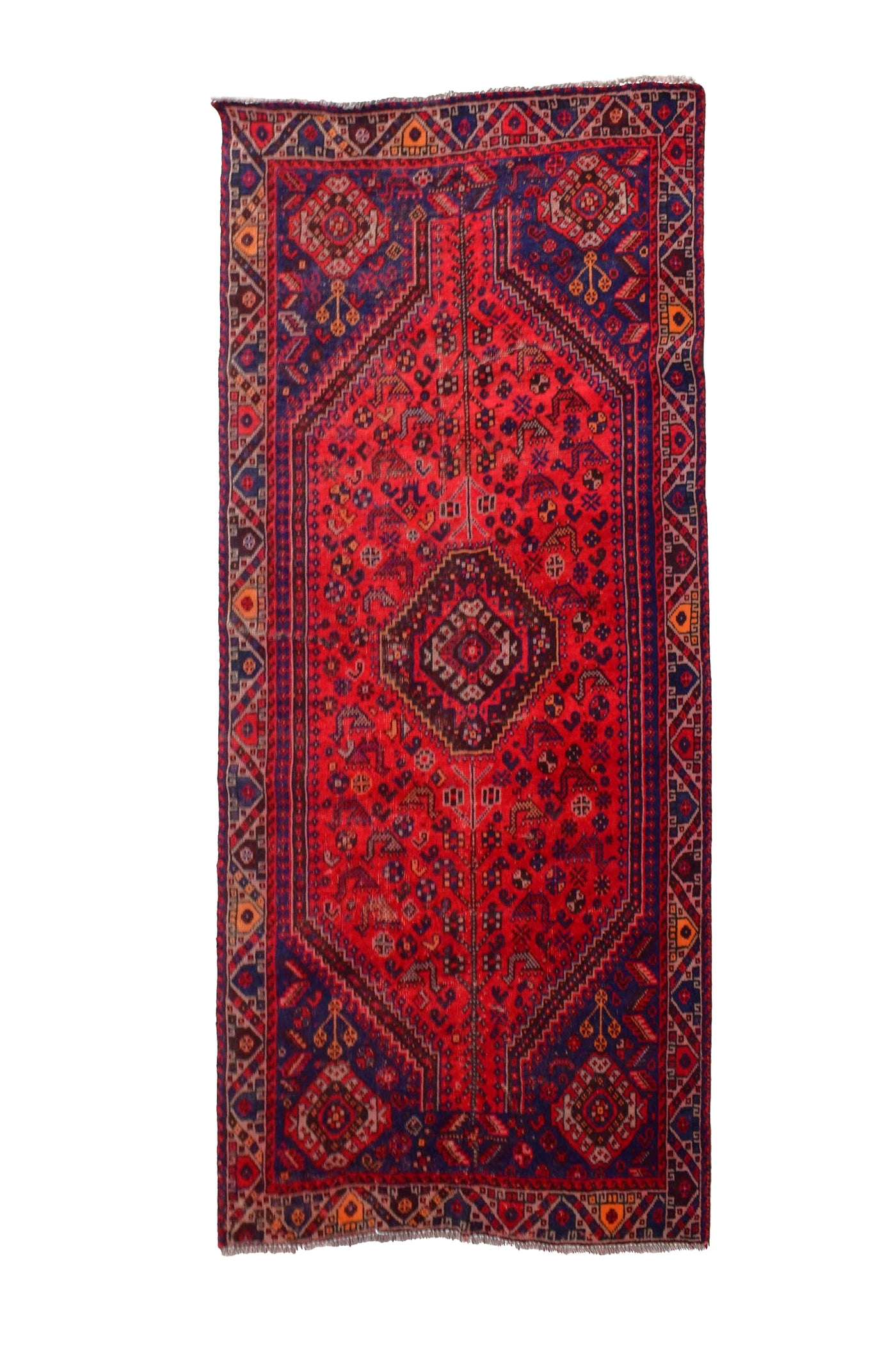 Vintage Shiraz Persian Rug – Eclipse Matrix