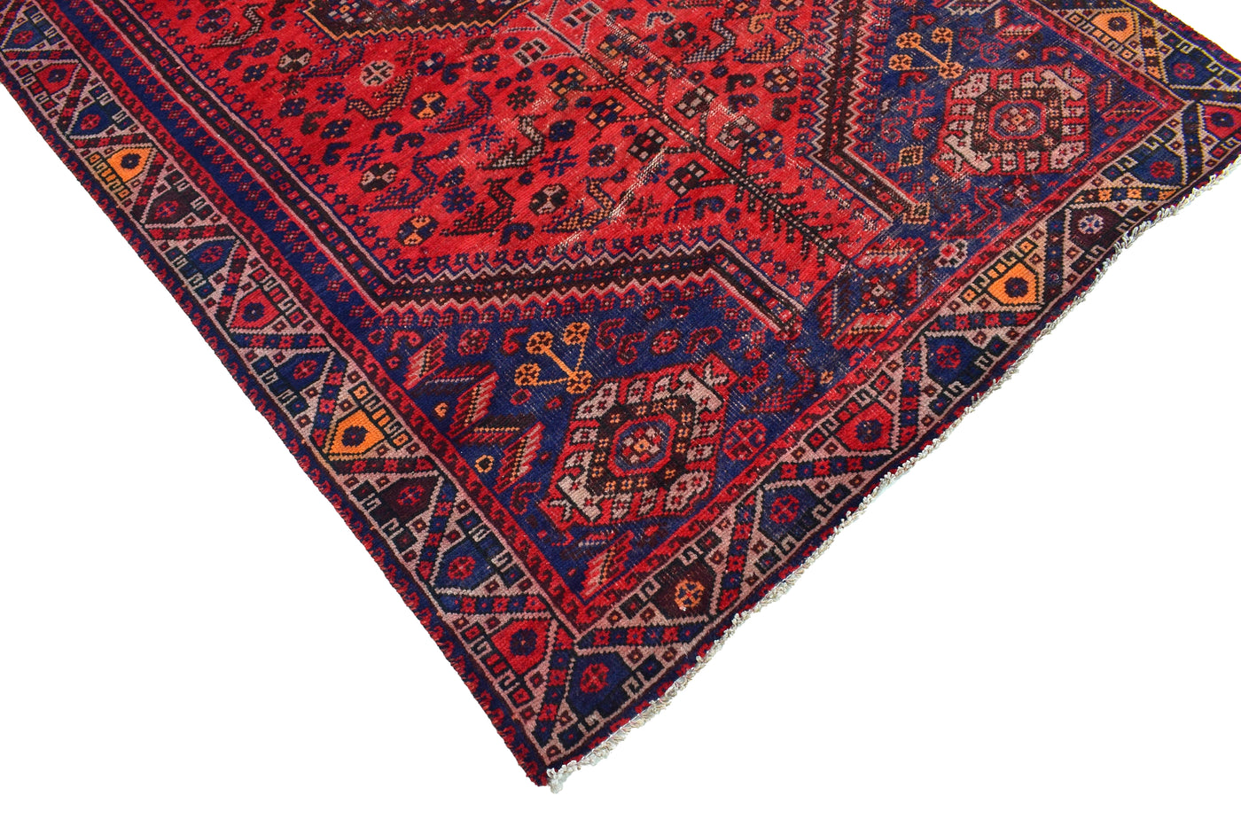 Vintage Shiraz Persian Rug – Eclipse Matrix