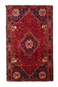 Shiraz Persian Rug, 150 x 242 cm