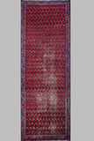 Hand Knotted Vintage Persian Shiraz Runner, 104 x 295 cm