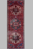 Hand Knotted Vintage Persian Shiraz Runner 102 x 300 cm