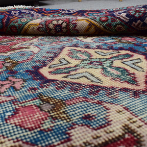 Macro detail of geometric motif with crisp pattern definition and color contrast