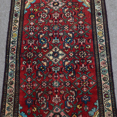 Hand Knotted Vintage Persian Shiraz Rug, 78 x 148 cm