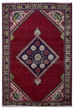 Hand Knotted Vintage Persian Shiraz Rug, 100 x 163 cm