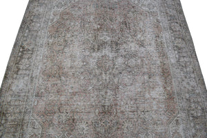 DISTRESSED Vintage Persian Rug, 198 x 285 cm