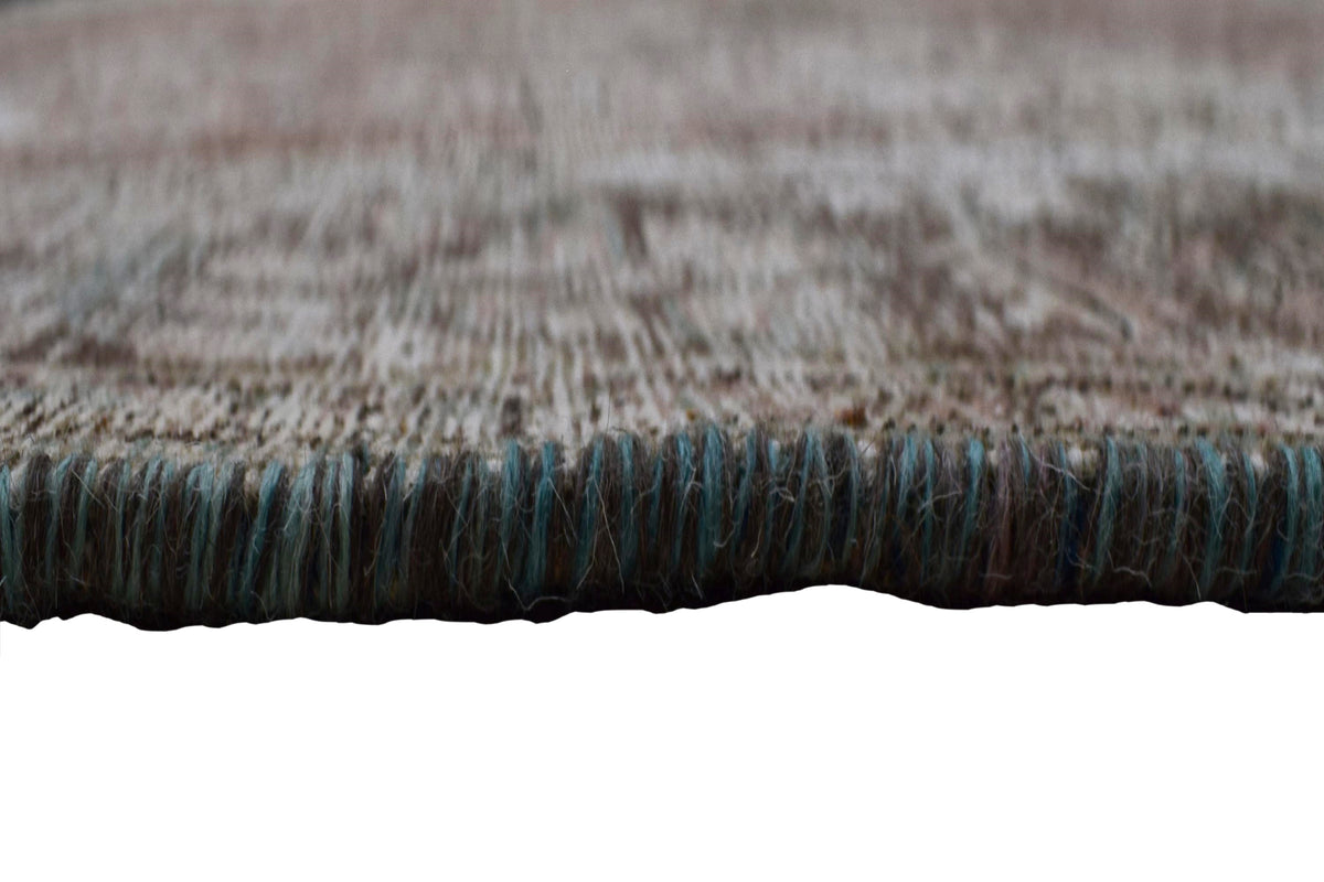 Vintage Distressed Persian Rug – Stone Relic