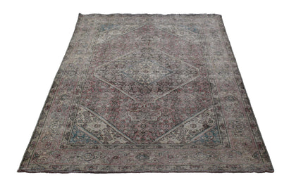 DISTRESSED Vintage Persian Rug, 195 x 297 cm (Clearance)