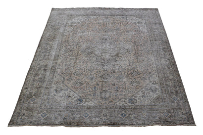 DISTRESSED Vintage Persian Rug, 197 x 282 cm