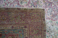 DISTRESSED Vintage Persian Rug, 201 x 292 cm