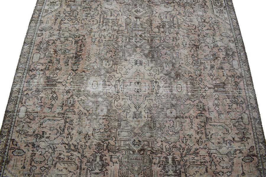 DISTRESSED Vintage Persian Rug, 185 x 272 cm