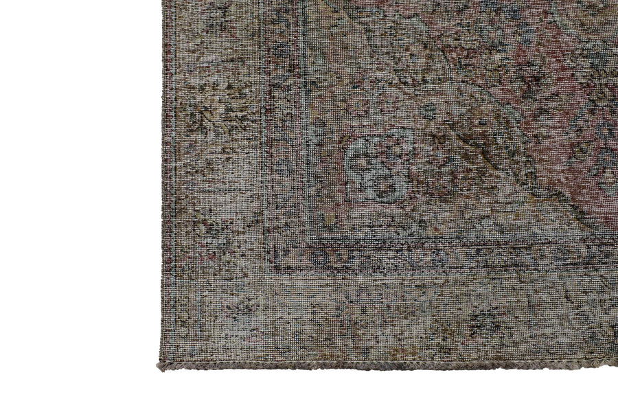 DISTRESSED Vintage Persian Rug, 183 x 282 cm