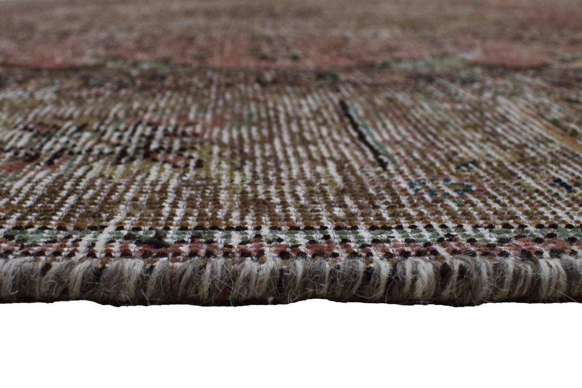 Vintage Distressed Persian Rug – Oatmeal Haze