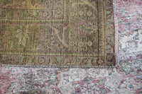 DISTRESSED Vintage Persian Rug, 203 x 283 cm