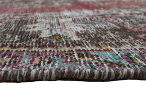 DISTRESSED Vintage Persian Rug, 203 x 283 cm