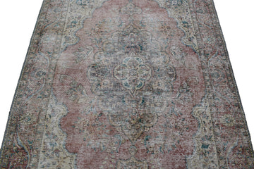 DISTRESSED Vintage Persian Rug, 198 x 288 cm