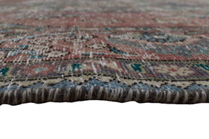 DISTRESSED Vintage Persian Rug, 198 x 288 cm