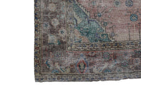 DISTRESSED Vintage Persian Rug, 198 x 282 cm