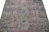 DISTRESSED Vintage Persian Rug, 198 x 282 cm