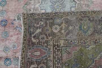 DISTRESSED Vintage Persian Rug, 198 x 282 cm (Clearance)