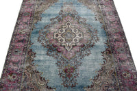 DISTRESSED Vintage Persian Rug, 203 x 292 cm