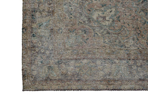 DISTRESSED Vintage Persian Rug, 192 x 277 cm
