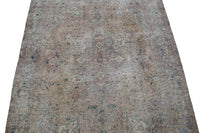 DISTRESSED Vintage Persian Rug, 192 x 277 cm