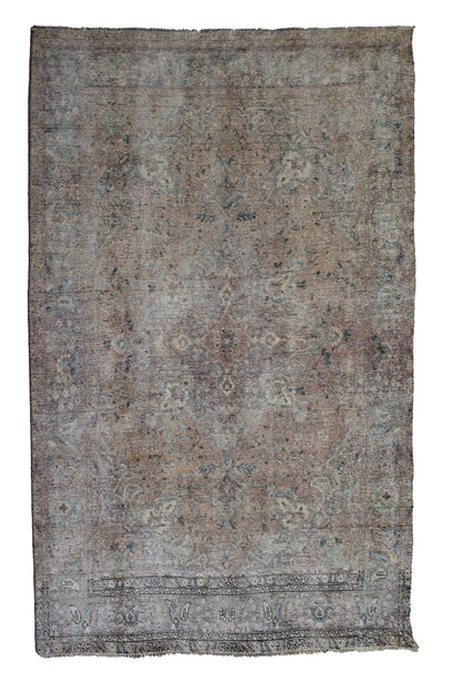 DISTRESSED Vintage Persian Rug, 192 x 277 cm