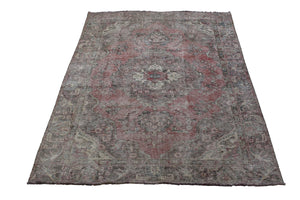 DISTRESSED Vintage Persian Rug, 185 x 284 cm