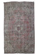 DISTRESSED Vintage Persian Rug, 185 x 284 cm