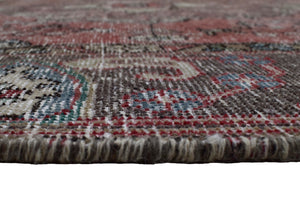 DISTRESSED Vintage Persian Rug, 185 x 284 cm