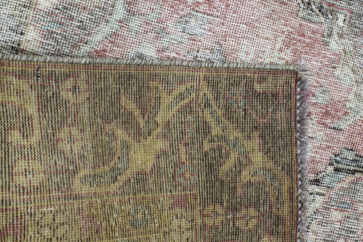 Vintage Distressed Persian Rug – Sand Mist
