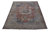 DISTRESSED Vintage Persian Rug, 190 x 287 cm