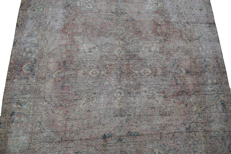 DISTRESSED Vintage Persian Rug, 195 x 282 cm
