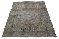 DISTRESSED Vintage Persian Rug, 195 x 282 cm