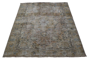 DISTRESSED Vintage Persian Rug, 195 x 282 cm