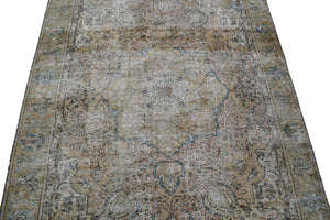 DISTRESSED Vintage Persian Rug, 195 x 282 cm