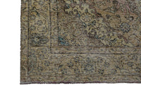 DISTRESSED Vintage Persian Rug, 188 x 284 cm