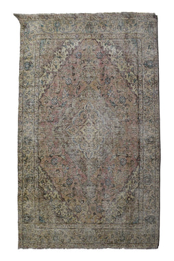 Hand Knotted Vintage Shiraz Persian Rug, 200 x 302 cm (Clearance