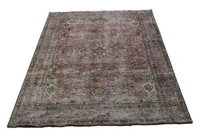 DISTRESSED Vintage Persian Rug, 192 x 280 cm