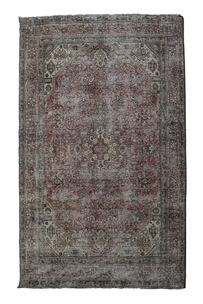 DISTRESSED Vintage Persian Rug, 192 x 280 cm