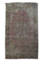 DISTRESSED Vintage Persian Rug, 190 x 282 cm (Clearance)